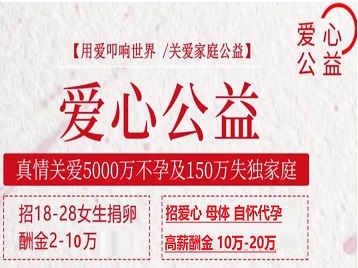 平凉市捐卵助孕生子 爱心志愿者招募